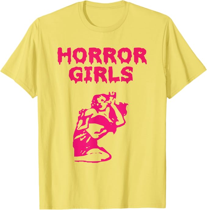 YELLOW PINK HORROR GIRLS